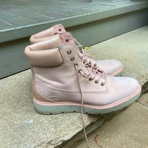 Timberland Pink Women’s Boots Size 9